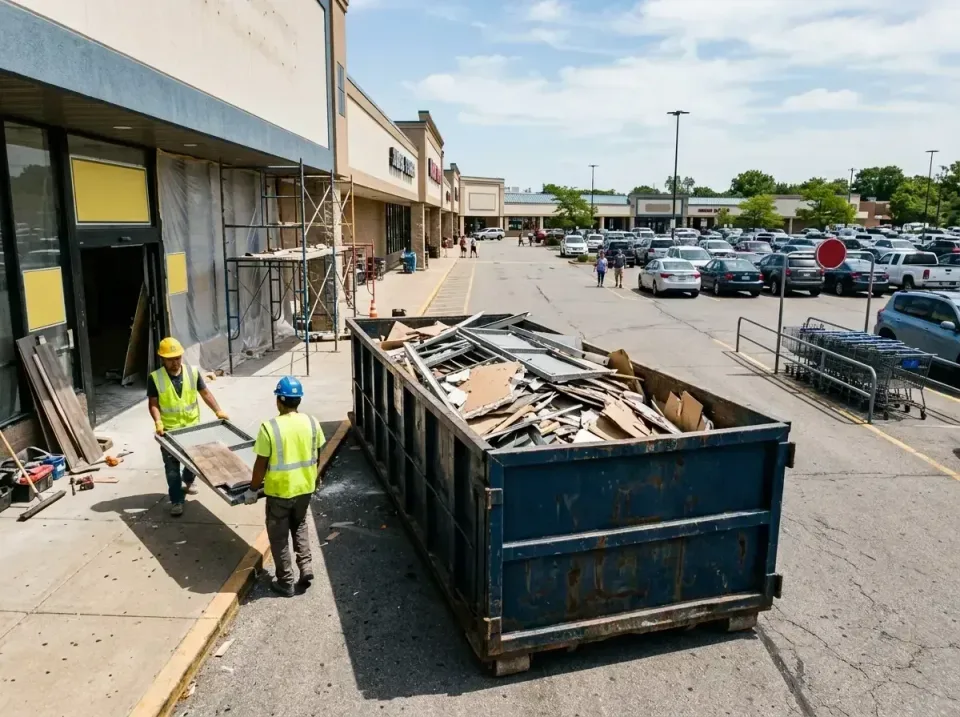 retail-store-renovation-debris-003 — frequently asked questions, Roll-off Dumpster Rentals in Blue Ash, OH